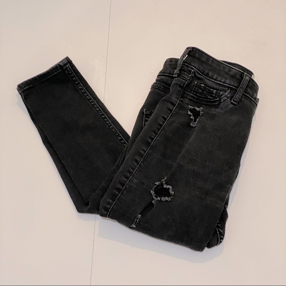Hollister ripped Skinny jeans